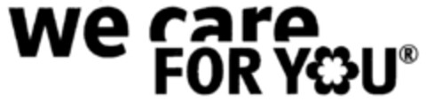 we care FOR YOU Logo (DPMA, 12/17/1999)