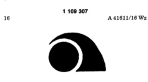 1109307 Logo (DPMA, 06.06.1986)