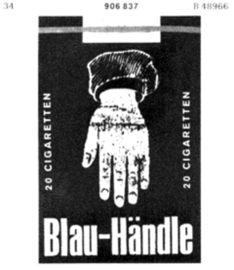 Blau-Händle Logo (DPMA, 08/17/1972)