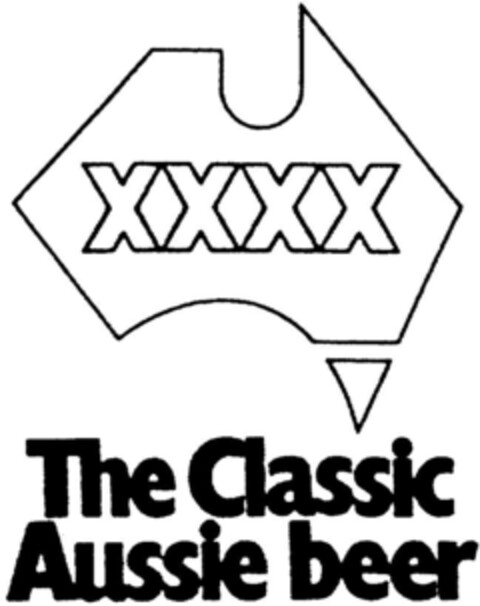 The Classic Aussie beer Logo (DPMA, 06/17/1987)