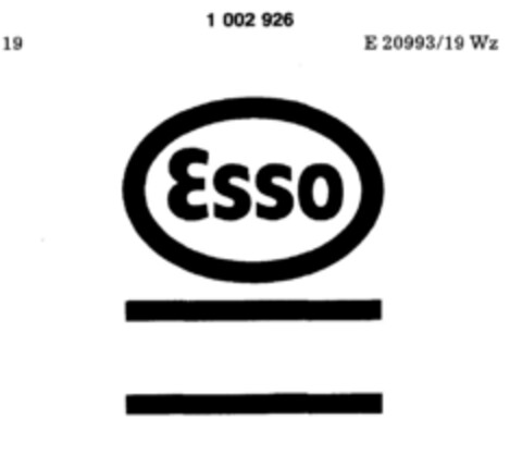 Esso Logo (DPMA, 25.08.1979)