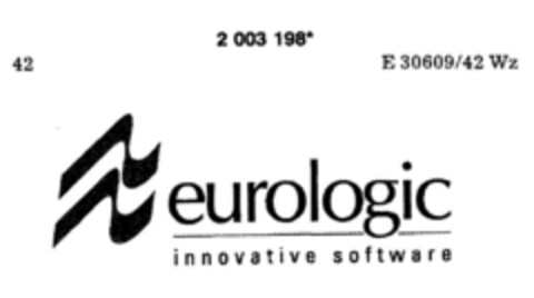 eurologic innovative software Logo (DPMA, 02.05.1991)