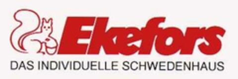 Ekefors DAS INDIVIDUELLE SCHWEDENHAUS Logo (DPMA, 04/26/1994)