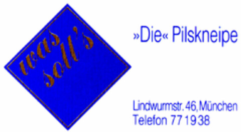 was soll's "Die"Pilskneipe Logo (DPMA, 27.10.1987)