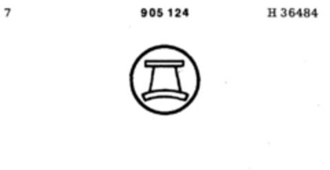 905124 Logo (DPMA, 02/09/1972)