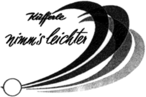 Küfferle nimm's leichter Logo (DPMA, 22.03.1991)