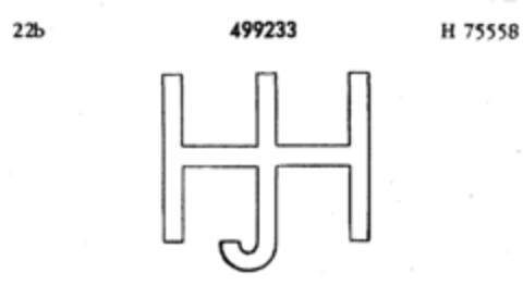 HJH Logo (DPMA, 15.04.1937)