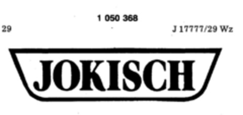 JOKISCH Logo (DPMA, 08/31/1982)