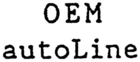 OEM autoLine Logo (DPMA, 07.07.1992)