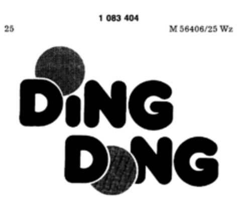 DiNG DONG Logo (DPMA, 01.04.1985)