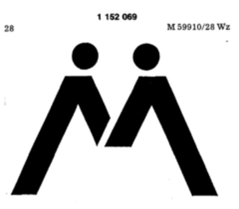 1152069 Logo (DPMA, 15.01.1987)