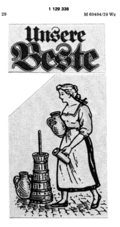 Unsere Beste Logo (DPMA, 03/26/1987)