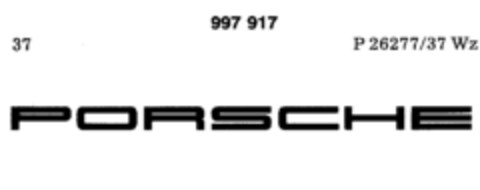 PORSCHE Logo (DPMA, 02.04.1979)