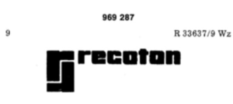 recoton Logo (DPMA, 08.12.1976)