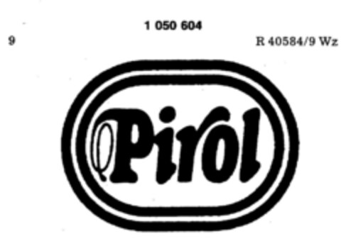 Pirol Logo (DPMA, 08.12.1982)
