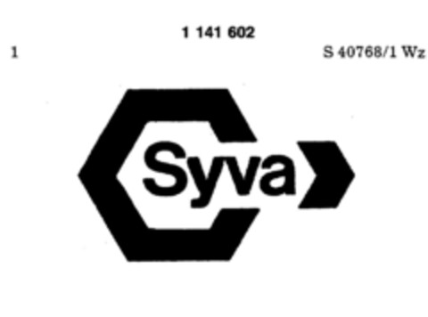 Syva Logo (DPMA, 10.08.1984)