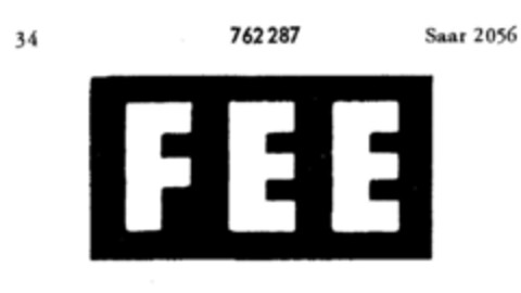 FEE Logo (DPMA, 12.11.1957)