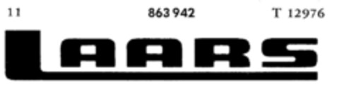 LAARS Logo (DPMA, 27.11.1968)