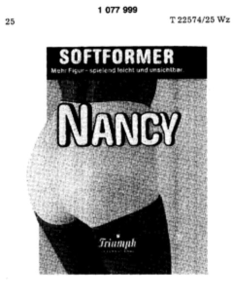 NANCY SOFTFORMER Mehr Figur - spielend leicht und unsichtbar. Logo (DPMA, 19.05.1983)
