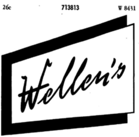 Wellen's Logo (DPMA, 24.01.1957)