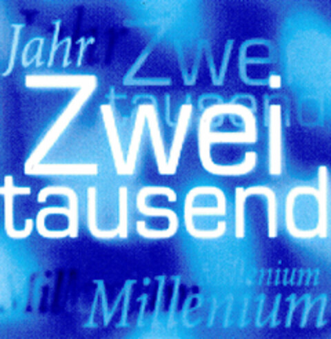 Jahr Zweitausend Millenium Logo (DPMA, 19.02.2000)