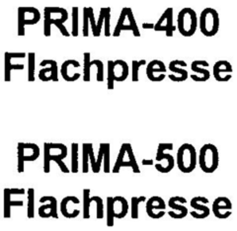 PRIMA-400 Logo (DPMA, 21.02.2000)