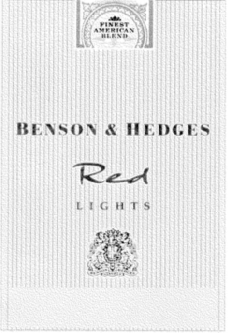 BENSON & HEDGES Red LIGHTS Logo (DPMA, 02/22/2001)