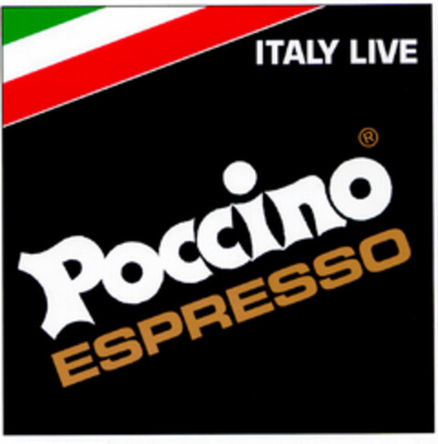 ITALY LIVE Poccino ESPRESSO Logo (DPMA, 30.03.2001)