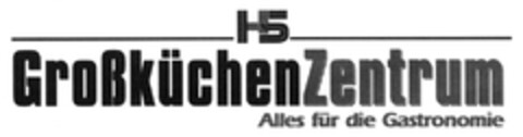 GroßküchenZentrum Alles für die Gastronomie Logo (DPMA, 03/12/2008)