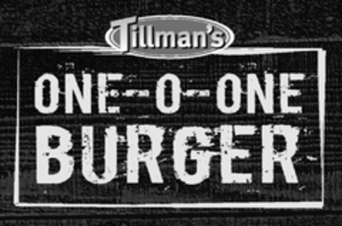 Tillman's ONE-O-ONE BURGER Logo (DPMA, 15.04.2011)