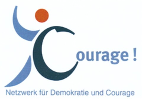 Courage! Netzwerk für Demokratie und Courage Logo (DPMA, 07/16/2011)