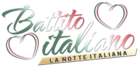 Battito italiano LA NOTTE ITALIANA Logo (DPMA, 18.05.2012)