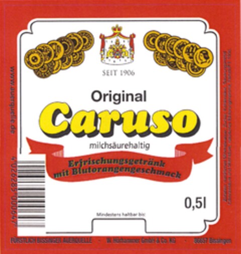 Caruso Logo (DPMA, 03/26/2013)