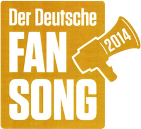 Der Deutsche FAN SONG 2014 Der Deutsche FAN SONG 2014 Logo (DPMA, 05/24/2013)