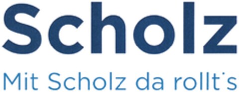 Scholz Mit Scholz da rollt's Logo (DPMA, 12.09.2013)