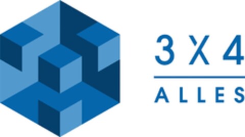 3 X 4 ALLES Logo (DPMA, 22.02.2018)