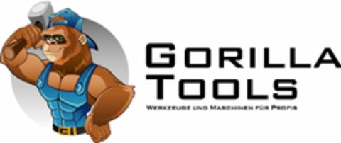 GORILLATOOLS WERKZEUGE UND MASCHINEN FÜR PROFIS Logo (DPMA, 09/24/2021)