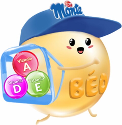 Zott Monte BÉO Vitamin A Vitamin D Vitamin E Logo (DPMA, 08.03.2022)