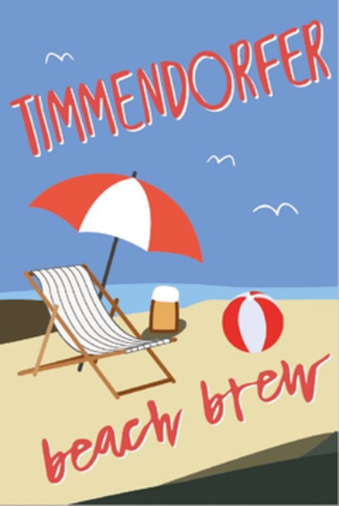 TIMMENDORFER beach brew Logo (DPMA, 10.03.2022)