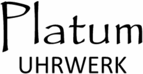 Platum UHRWERK Logo (DPMA, 06.10.2022)