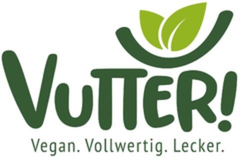 VUTTER! Vegan. Vollwertig. Lecker. Logo (DPMA, 31.08.2023)