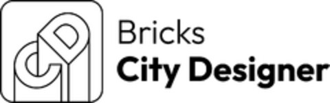 CD Bricks City Designer Logo (DPMA, 18.01.2026)