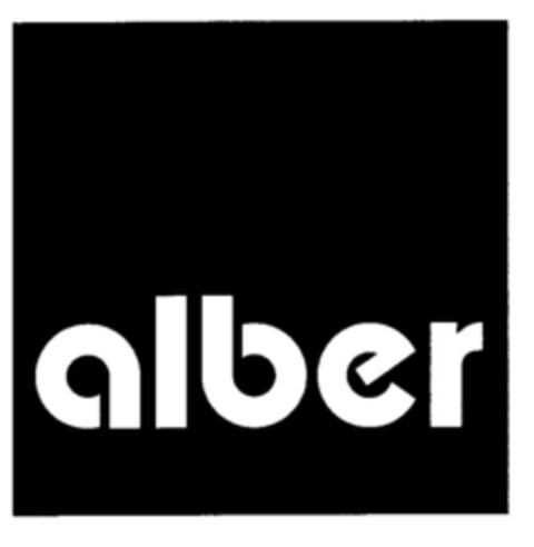 alber Logo (DPMA, 14.05.2002)