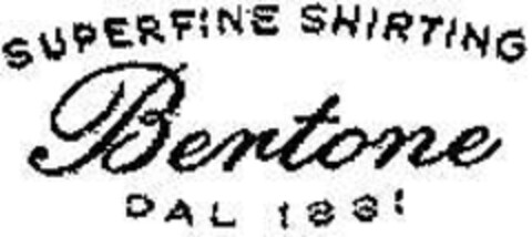 SUPERFINE SHIRTING Bertone Logo (DPMA, 11/05/2002)