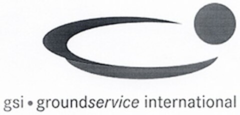 gsi groundservice international Logo (DPMA, 21.08.2003)