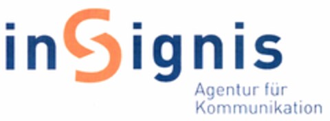 insignis Agentur für Kommunikation Logo (DPMA, 12/23/2003)