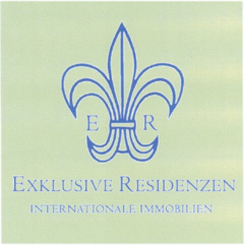 EXKLUSIVE RESIDENZEN INTERNATIONALE IMMOBILIEN Logo (DPMA, 17.03.2004)