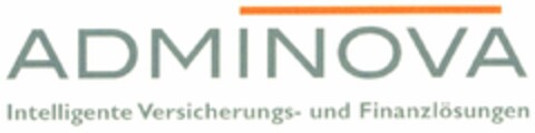 ADMINOVA Intelligente Versicherungs- und Finanzlösungen Logo (DPMA, 13.12.2005)