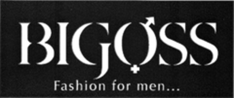 BIGOSS Fashion for men... Logo (DPMA, 21.12.2007)