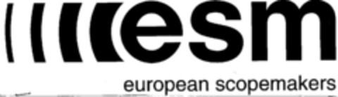esm european scopemakers Logo (DPMA, 23.11.1994)